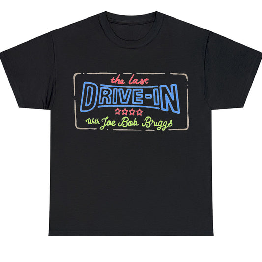 The Last Drive-In with Joe Bob Briggs Logo Men's Unisex T Shirt Size S to 3XL
