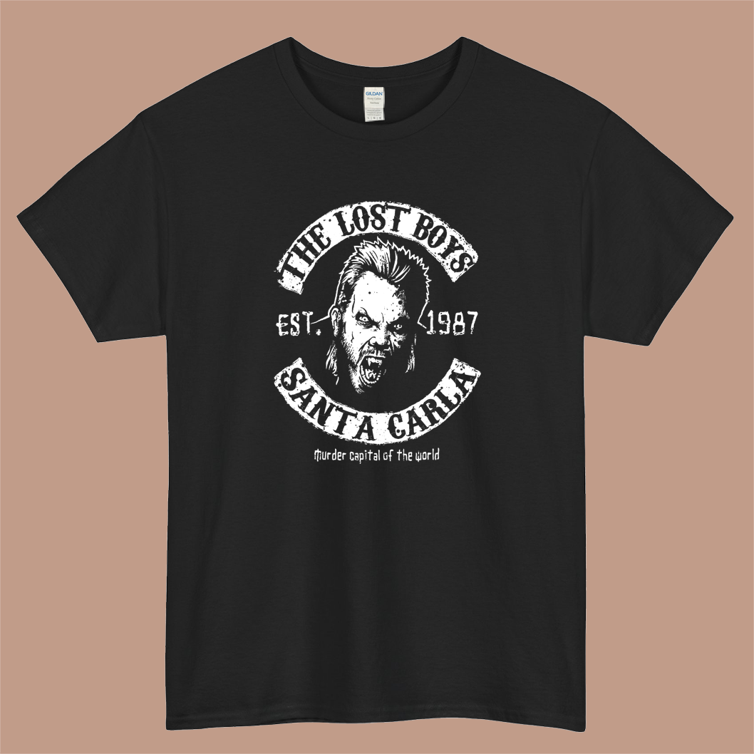 The Lost Boys Carte de vœux Logo Mens Unisex Short Sleeve T-Shirt Size S-3XL - P