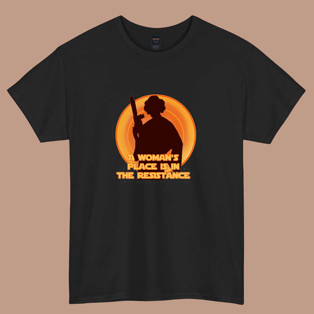 The Resistance logo short sleeve t shirt S-5XL - P