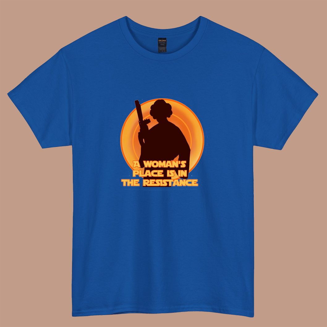 The Resistance logo short sleeve t shirt S-5XL - P