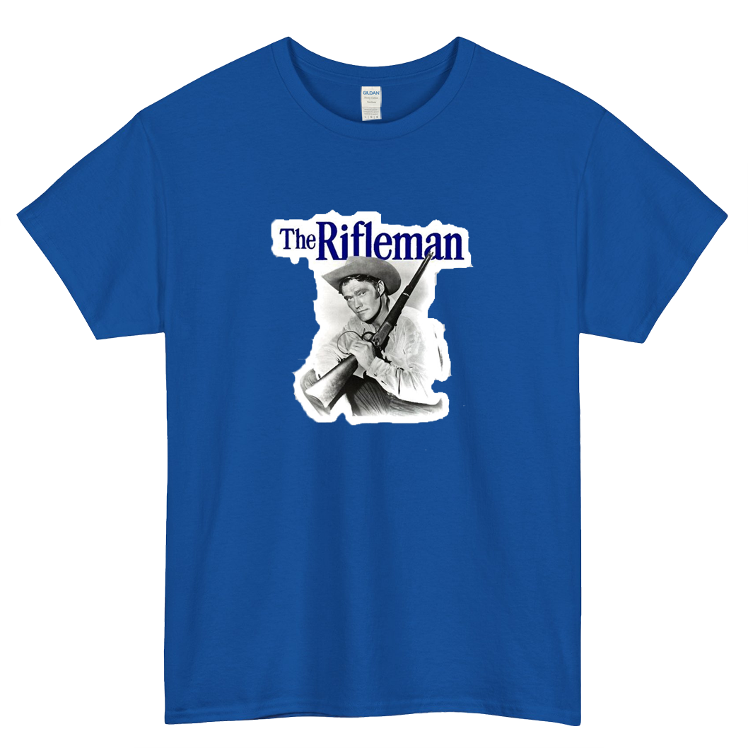 The Rifleman logo short sleeve t shirt S-3XL