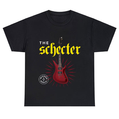 The Schecter Guitar Logo Unisex Men's T Shirt Size S to 3XL