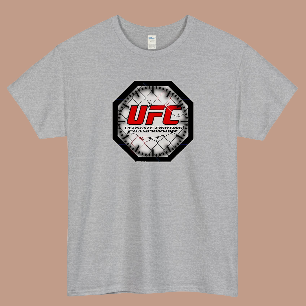 The Ultimate Fighting Championchip Logo Mens Unisex Short Sleeve T-Shirt Size S-3XL - P