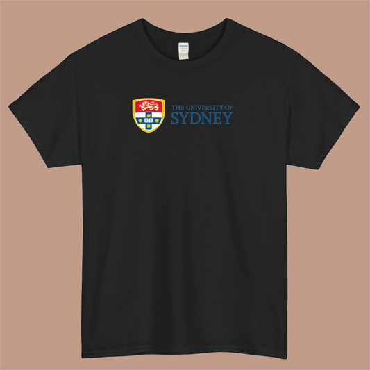 The University of Sydney Classic Logo Mens Unisex Short Sleeve T-Shirt Size S-3XL - P