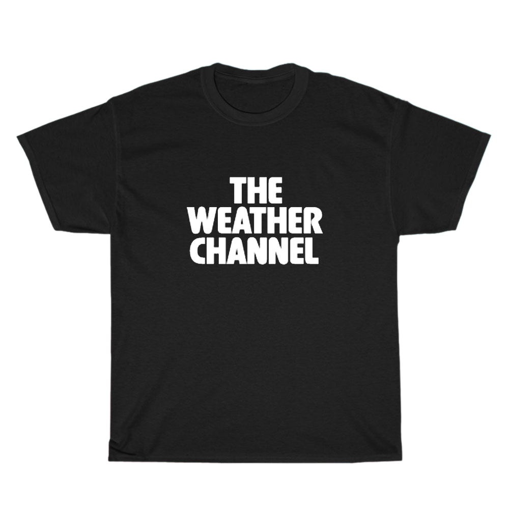 The Weather Channel Logo Men's Unisex T Shirt Size S to 3XL