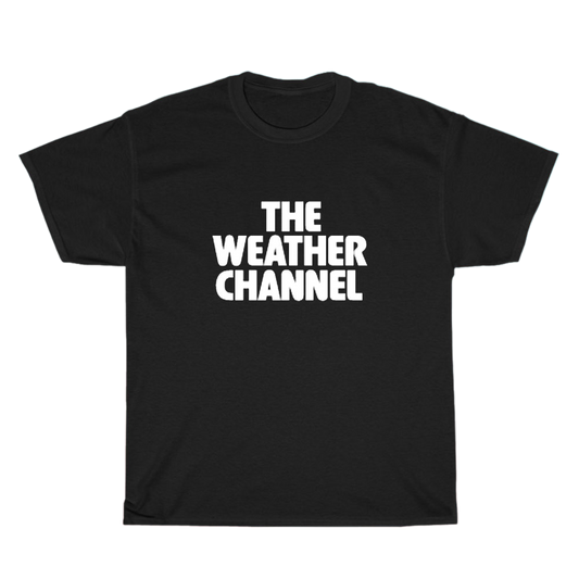 The Weather Channel Logo Men's Unisex T Shirt Size S to 3XL