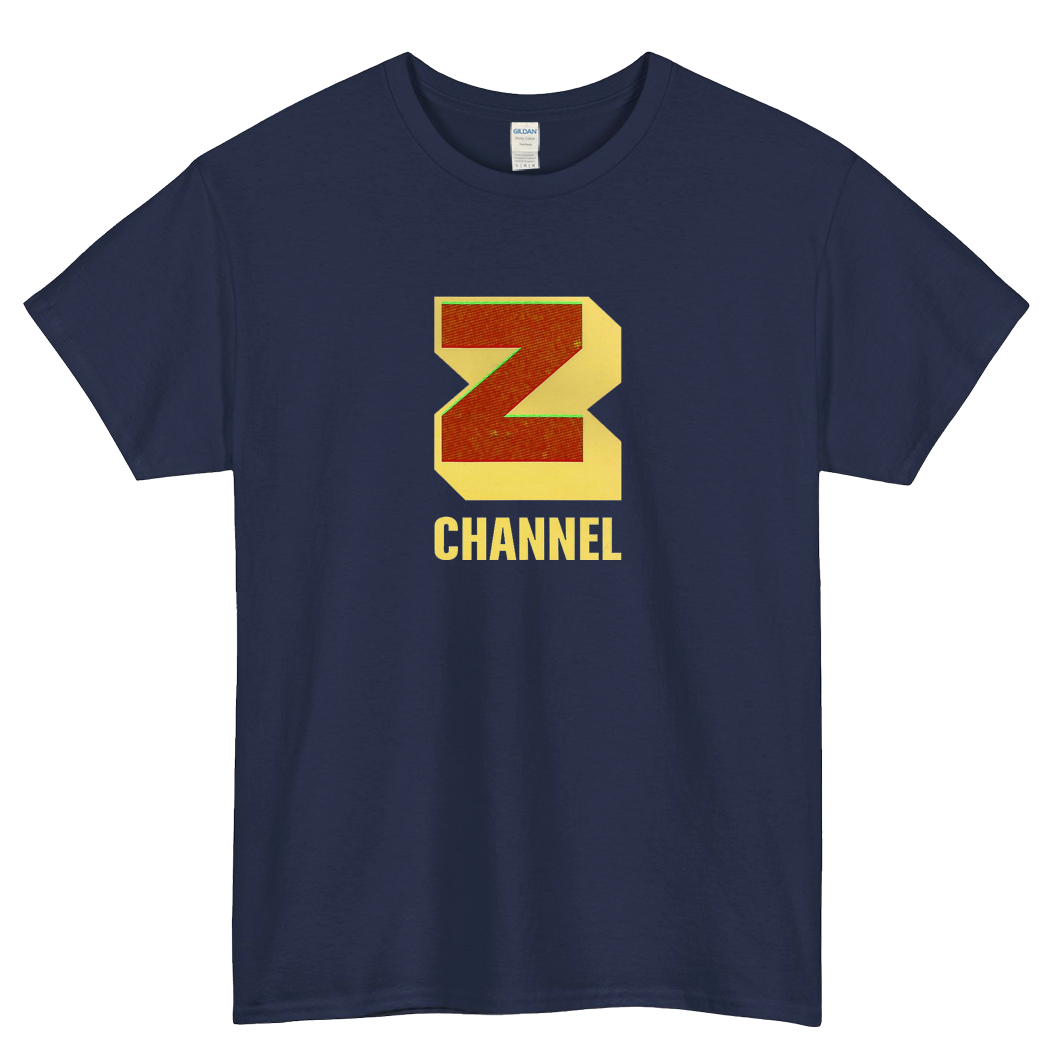 The Z Channel logo short sleeve t shirt S-3XL