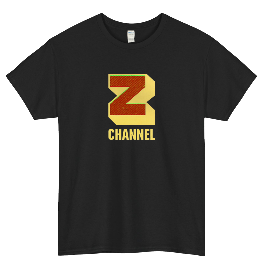 The Z Channel logo short sleeve t shirt S-3XL