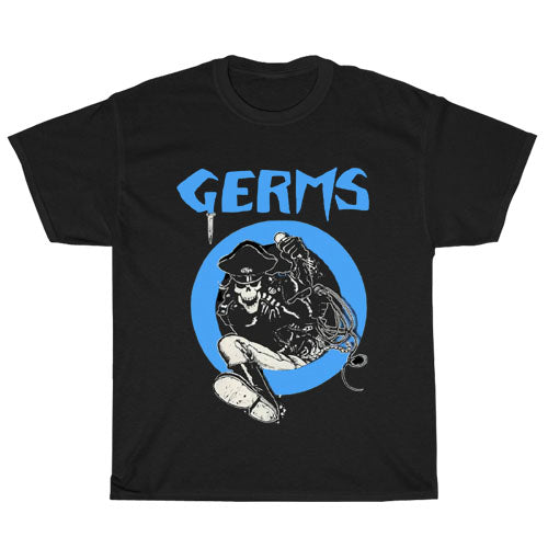 The Germs Band Logo  Unisex Men's T Shirt Size S to 3XL
