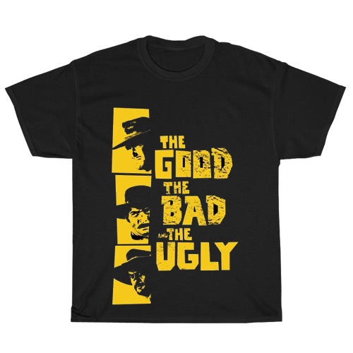 The Good The Bad and The Ugly Movie logo Men's Unisex T Shirt Size S to 3XL