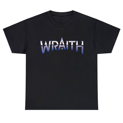 The Wraith 80s Sci Fiction Logo Unisex Men's T Shirt Size S to 3XL