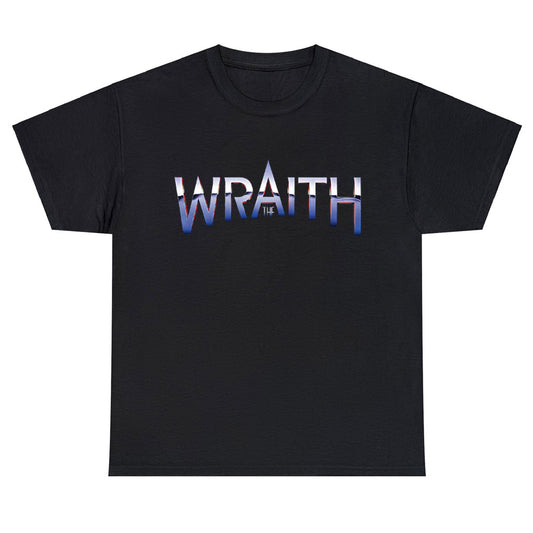 The Wraith 80s Sci Fiction Logo Unisex Men's T Shirt Size S to 3XL