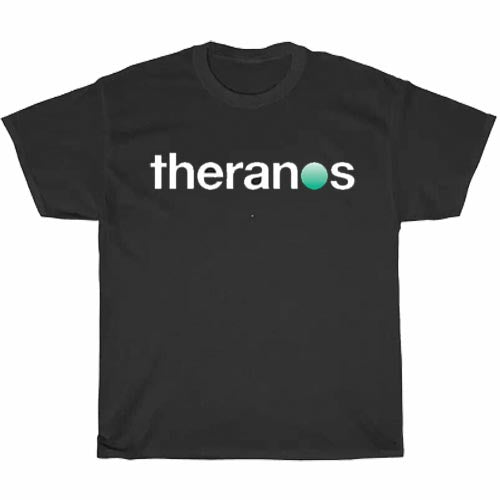 Theranos Logo Men's Unisex T Shirt Size S to 3XL