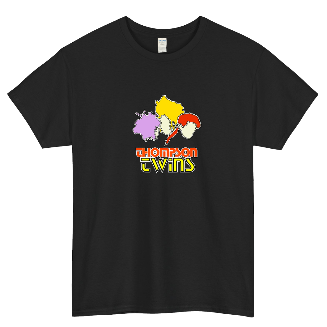 Thompson Twins logo SHORT SLEEVE T SHIRT