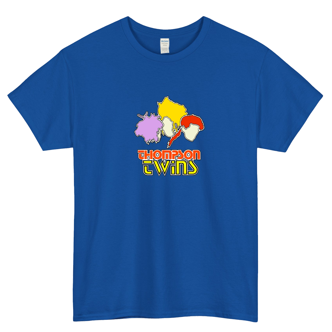 Thompson Twins logo SHORT SLEEVE T SHIRT