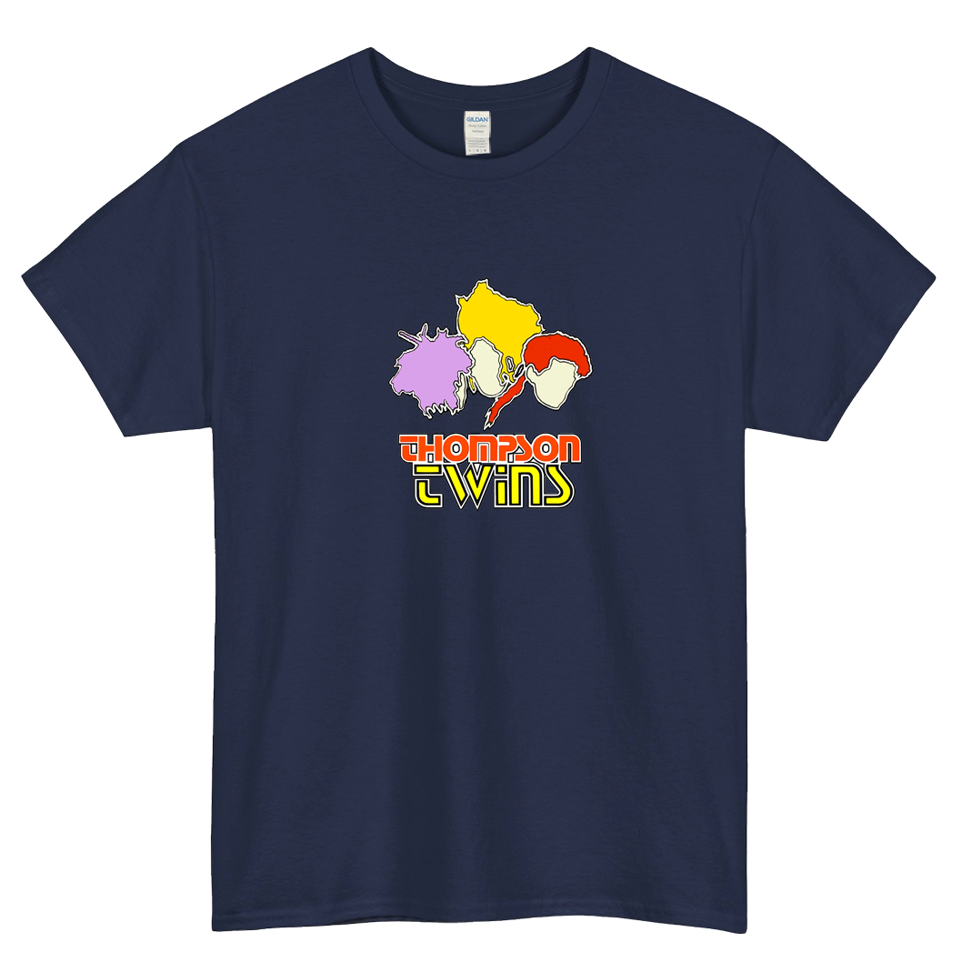 Thompson Twins logo SHORT SLEEVE T SHIRT