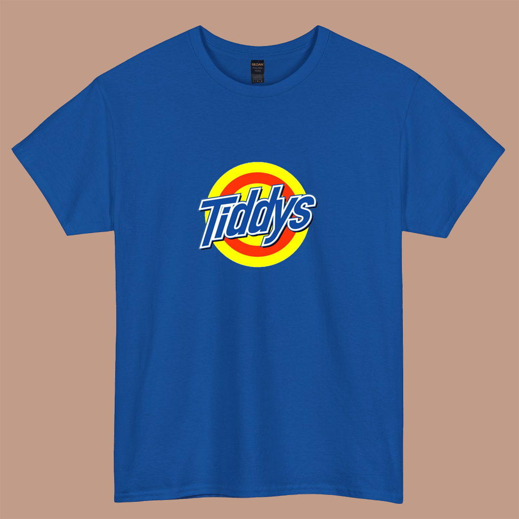 Tiddys logo SHORT SLEEVE T SHIRT S-3XL- P