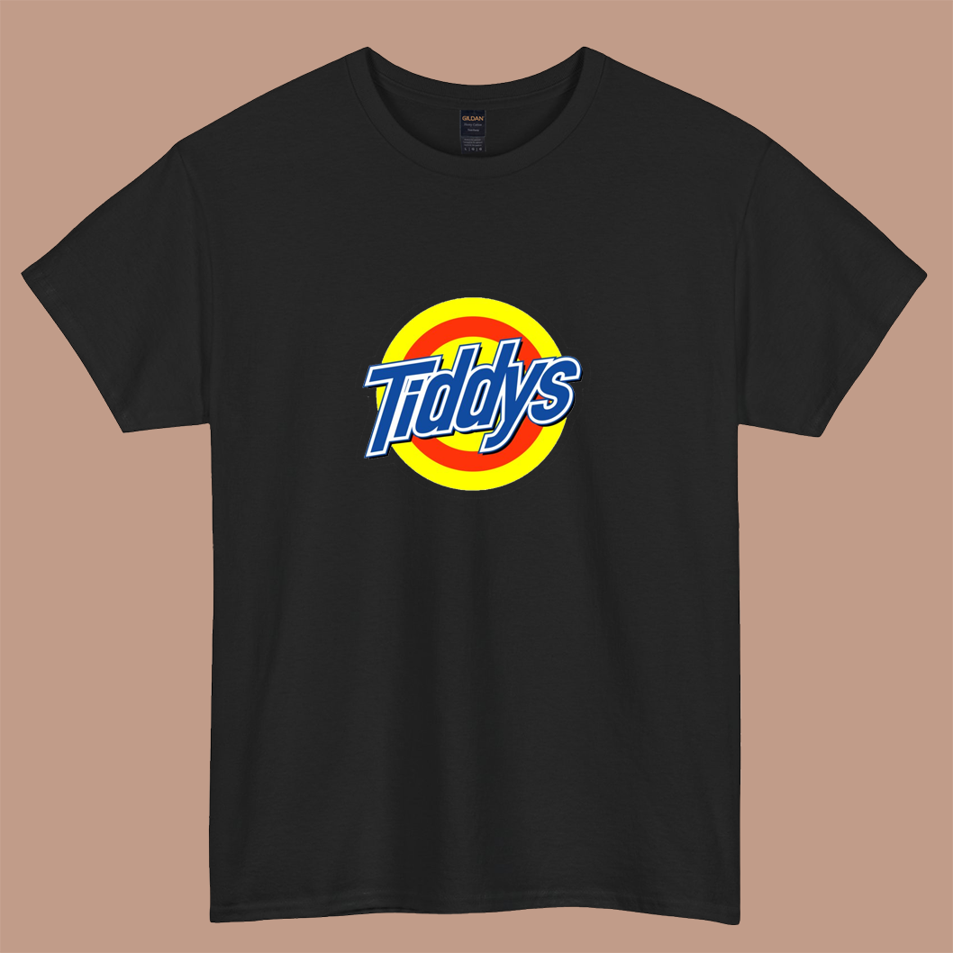 Tiddys logo SHORT SLEEVE T SHIRT S-3XL- P