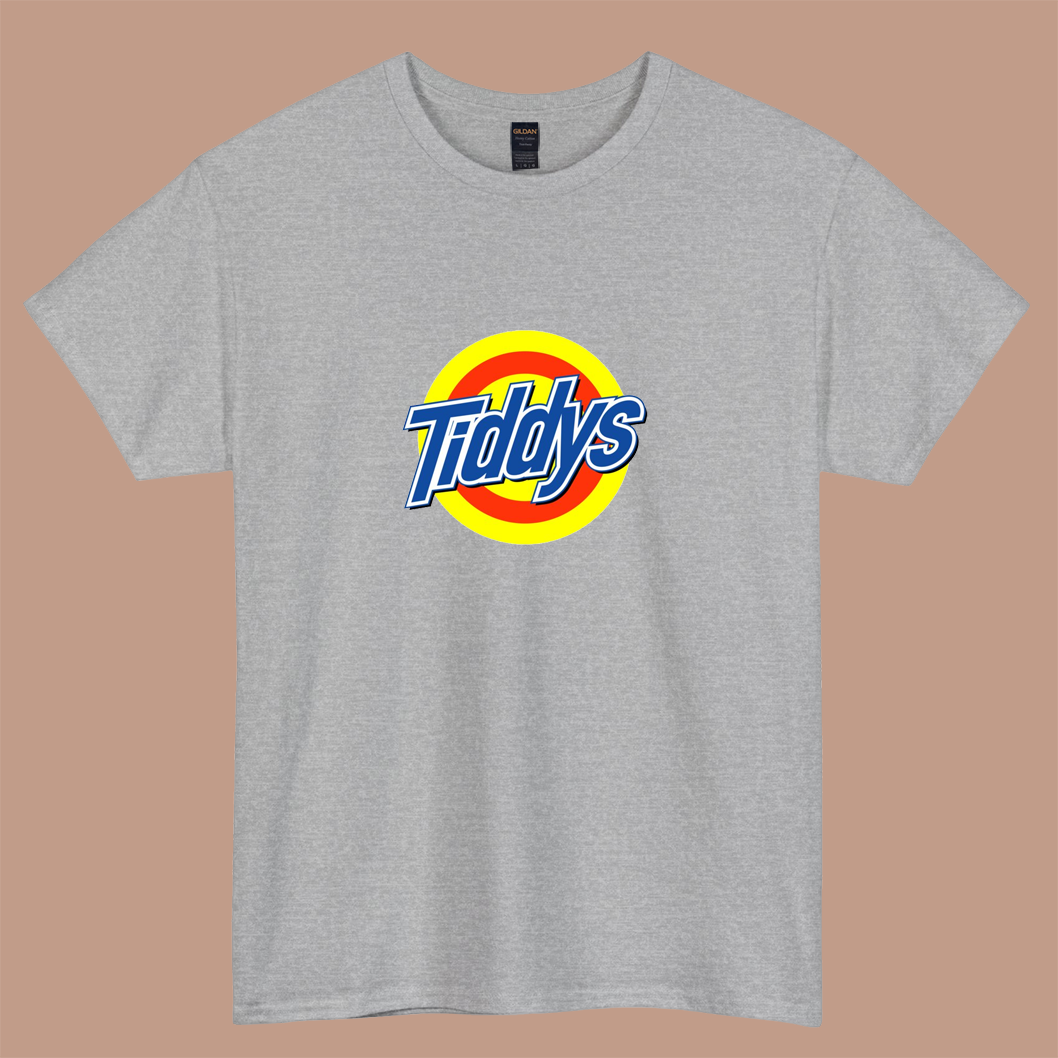 Tiddys logo SHORT SLEEVE T SHIRT S-3XL- P