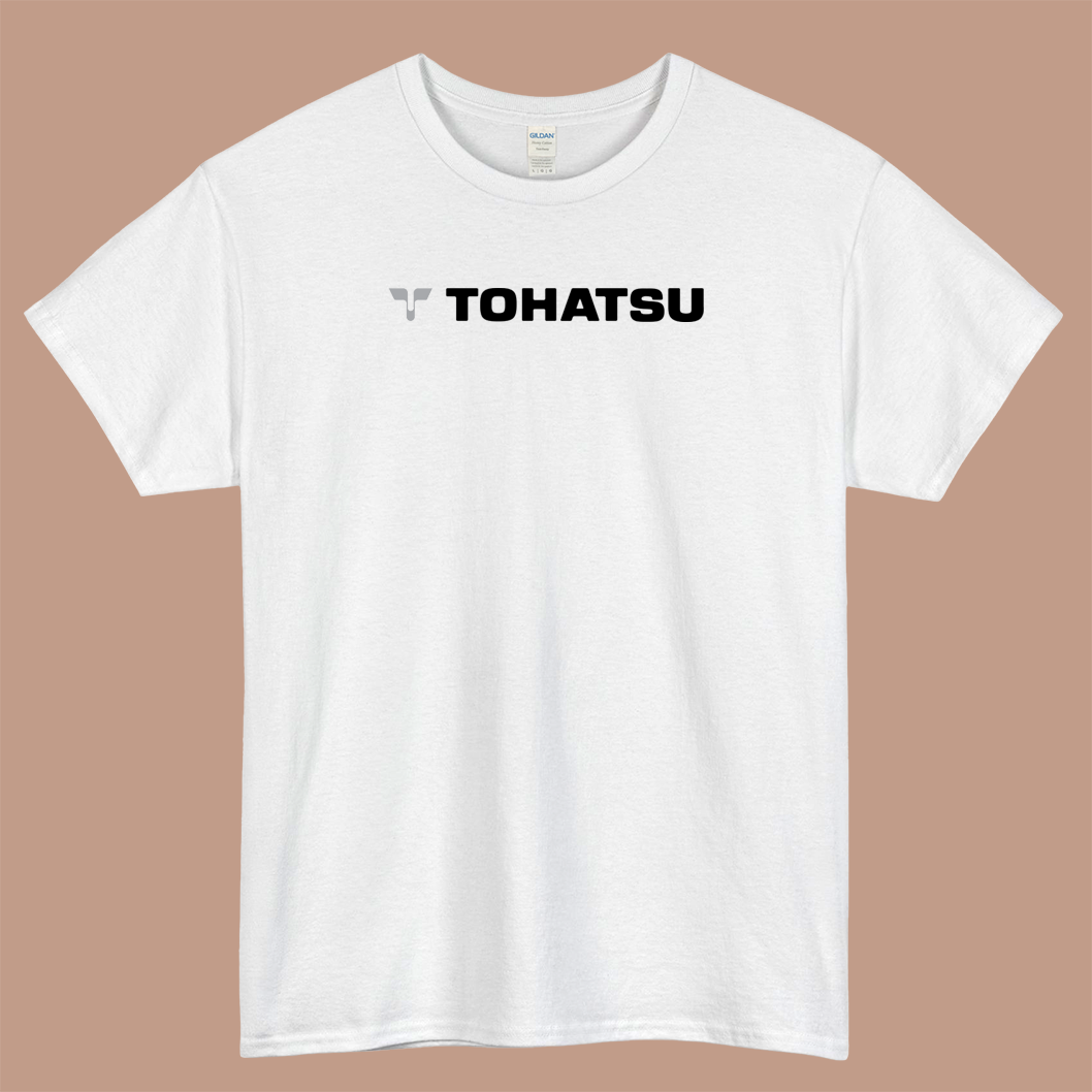 Tohatsu Logo Mens Unisex Short Sleeve T-Shirt Size S-3XL - P