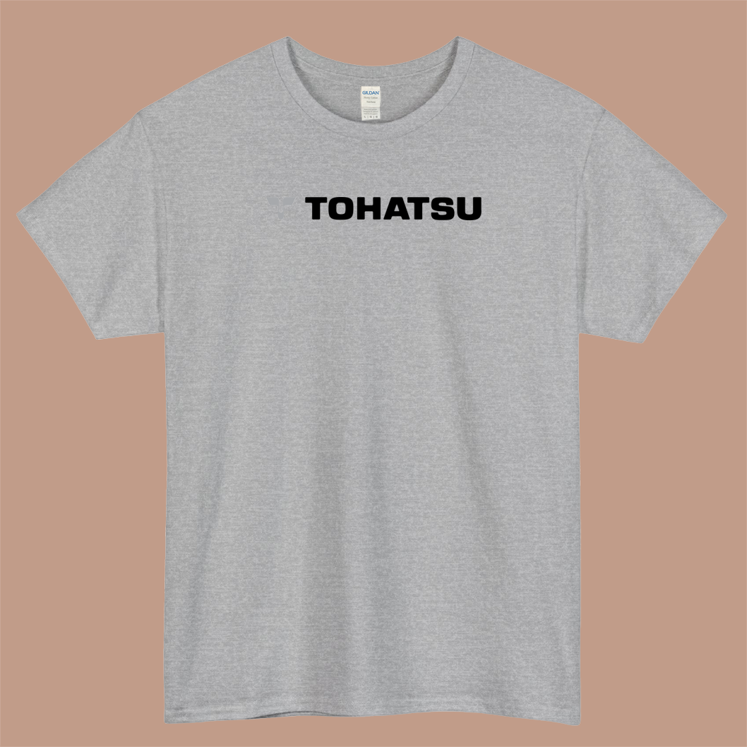 Tohatsu Logo Mens Unisex Short Sleeve T-Shirt Size S-3XL - P