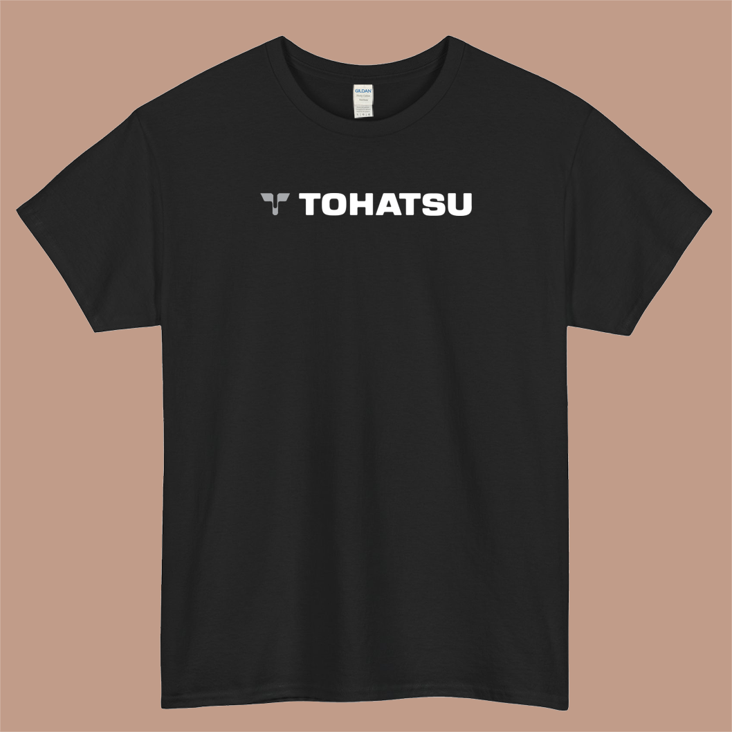 Tohatsu Logo Mens Unisex Short Sleeve T-Shirt Size S-3XL - P