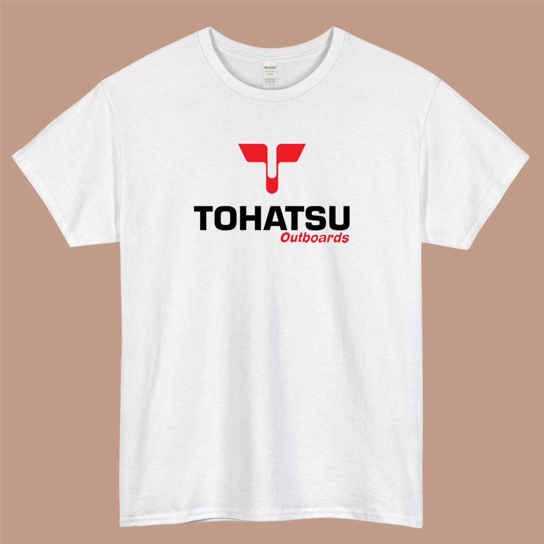 Tohatsu Outboards Logo Mens Unisex Short Sleeve T-Shirt Size S-3XL - P