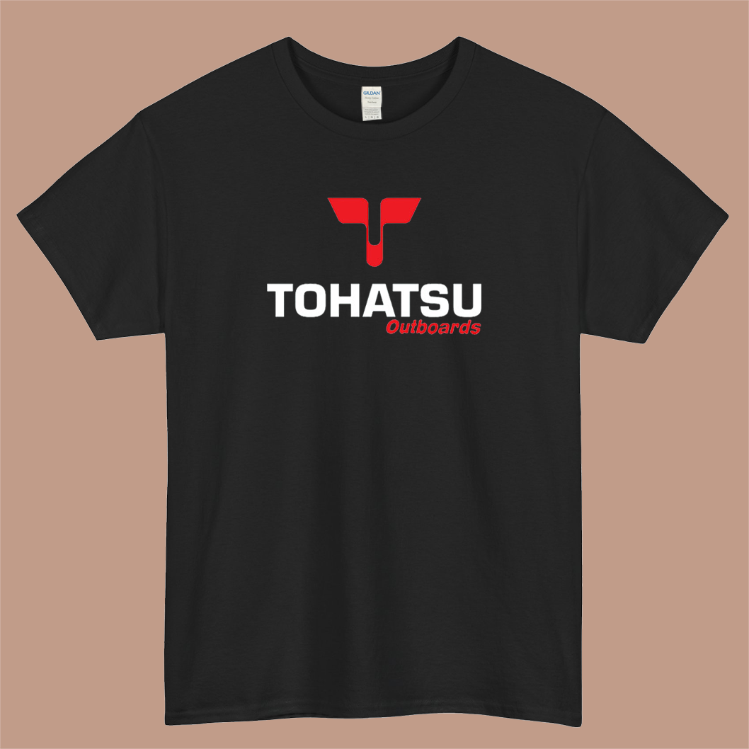 Tohatsu Outboards Logo Mens Unisex Short Sleeve T-Shirt Size S-3XL - P