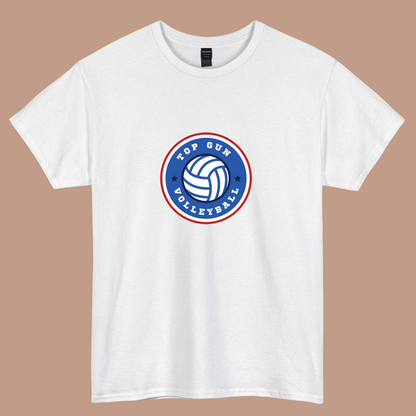 Top Gun Volleyball logo short sleeve t shirt S-3XL -P
