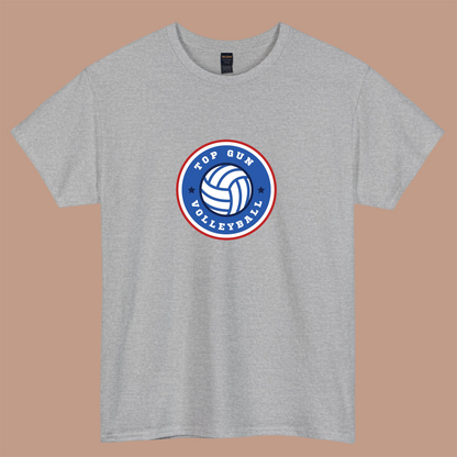 Top Gun Volleyball logo short sleeve t shirt S-3XL -P