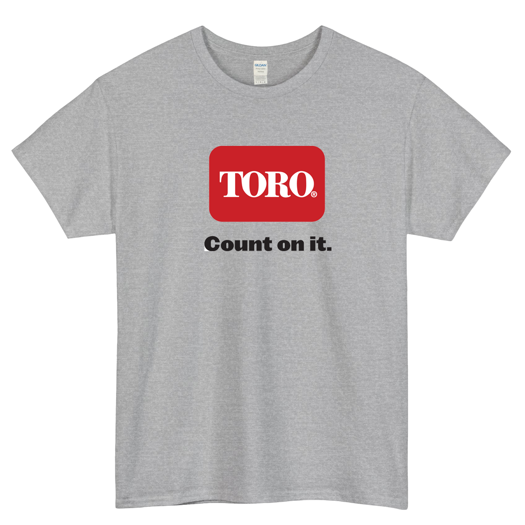 Toro Count On It Logo SHORT SLEEVE T SHIRT -P
