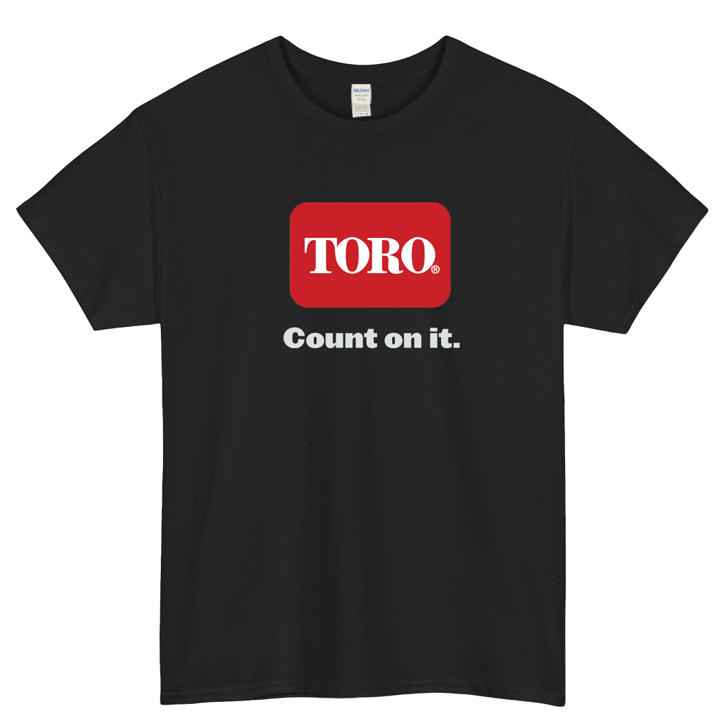 Toro Count On It Logo SHORT SLEEVE T SHIRT -P