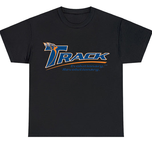 Track Bowling Logo Men's Unisex T Shirt Size S to 3XL