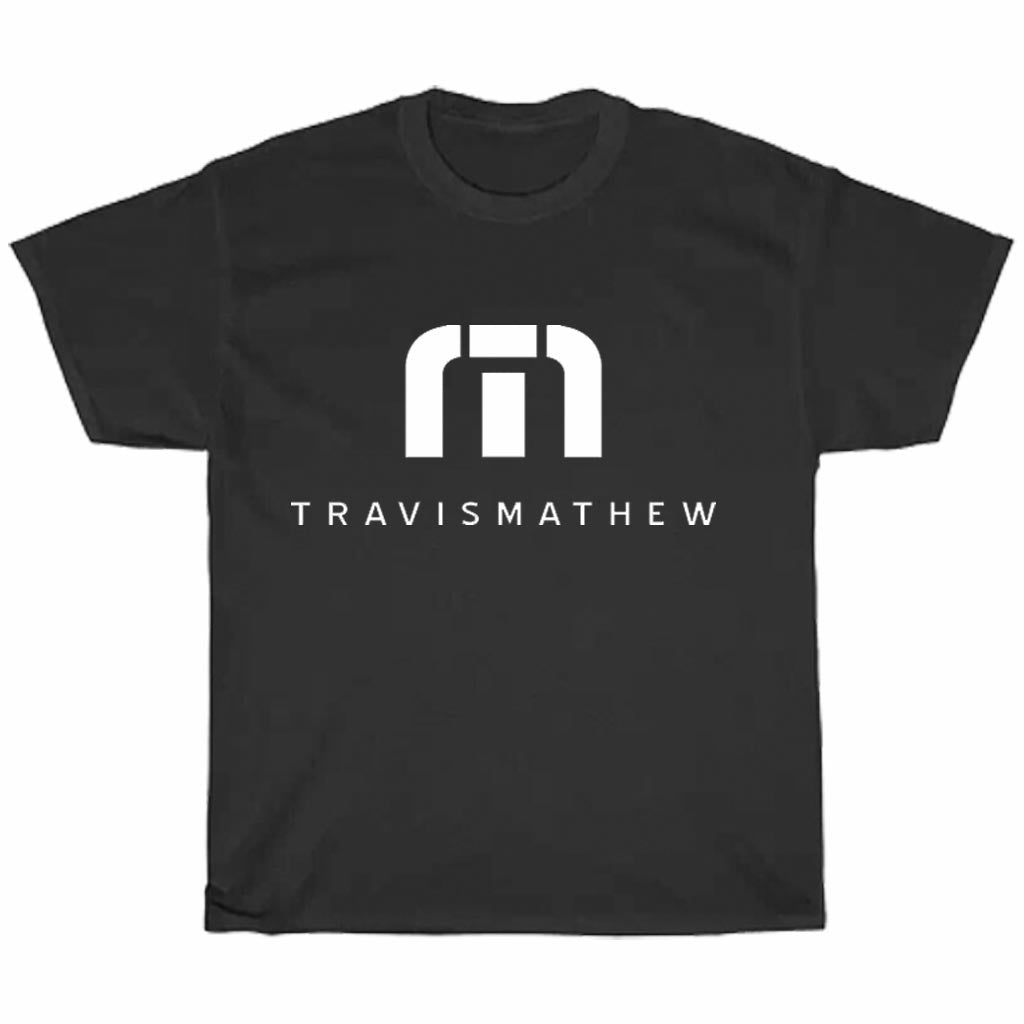 Travis Mathew Logo Men's Unisex T Shirt Size S to 3XL