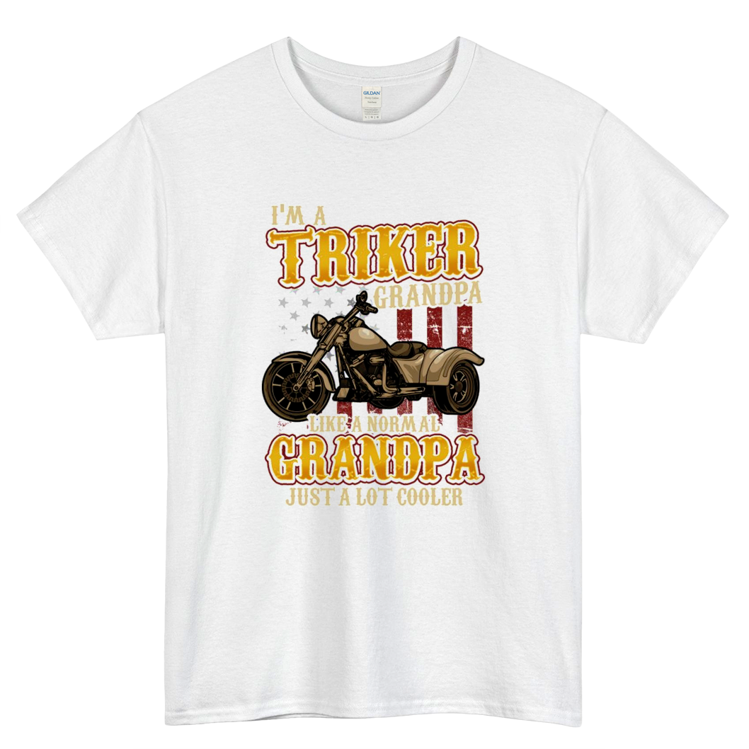Triker Grandpa Trike Logo Mens Unisex Short Sleeve T-Shirt Size S-3XL - P
