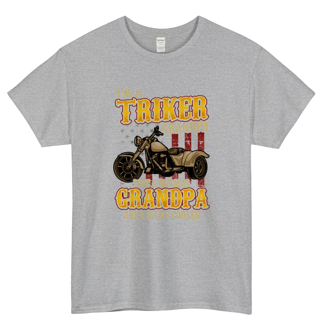 Triker Grandpa Trike Logo Mens Unisex Short Sleeve T-Shirt Size S-3XL - P