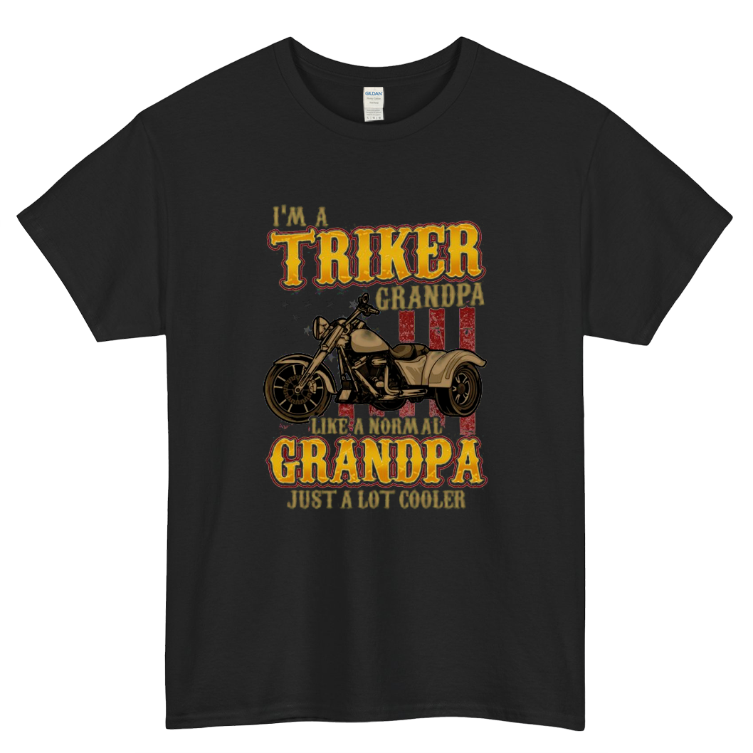 Triker Grandpa Trike Logo Mens Unisex Short Sleeve T-Shirt Size S-3XL - P
