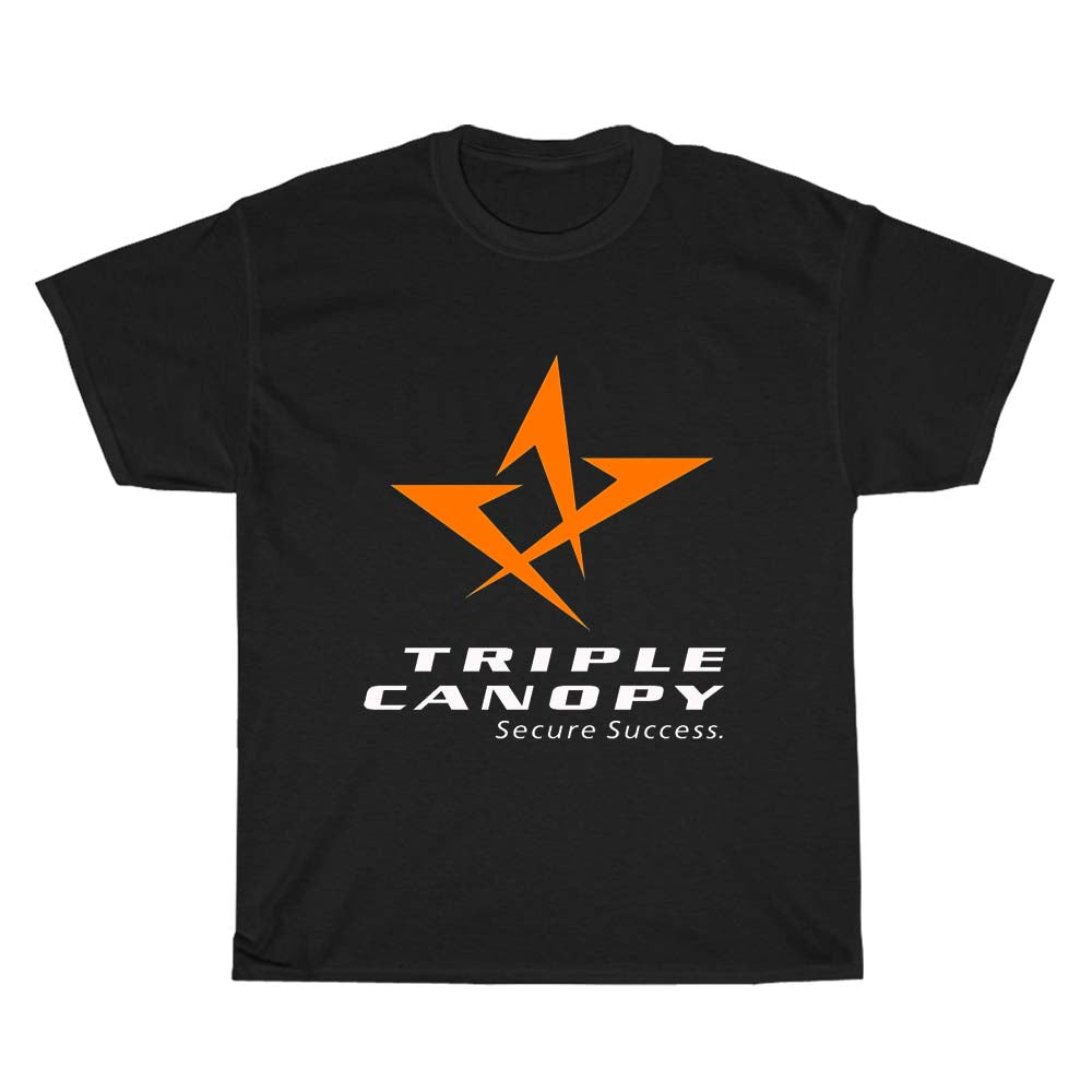 Triple Canopy a Constellis Logo Men's Unisex T Shirt Size S to 3XL