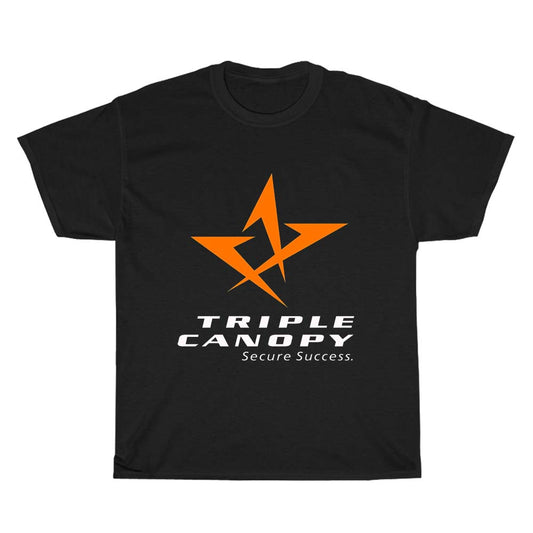 Triple Canopy a Constellis Logo Men's Unisex T Shirt Size S to 3XL