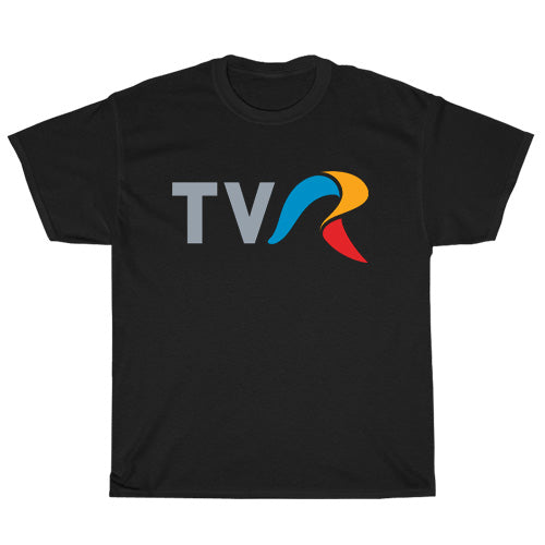 Tvr logo classic - Active Logo Mens Unisex Short Sleeve Black T-Shirt Size S-3XL