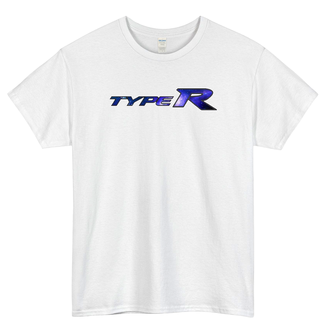 Type R Galaxy Logo Mens Unisex Short Sleeve T-Shirt Size S-3XL - P