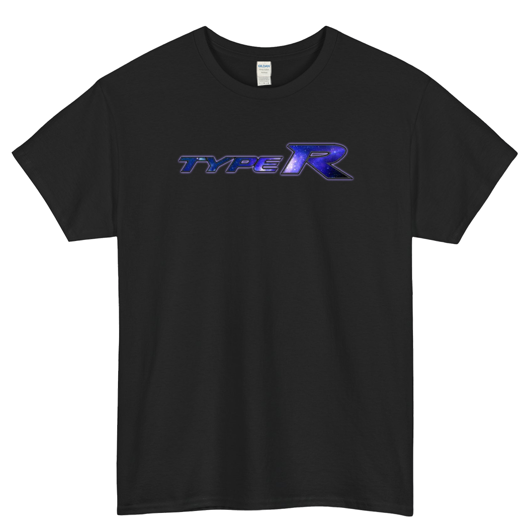Type R Galaxy Logo Mens Unisex Short Sleeve T-Shirt Size S-3XL - P