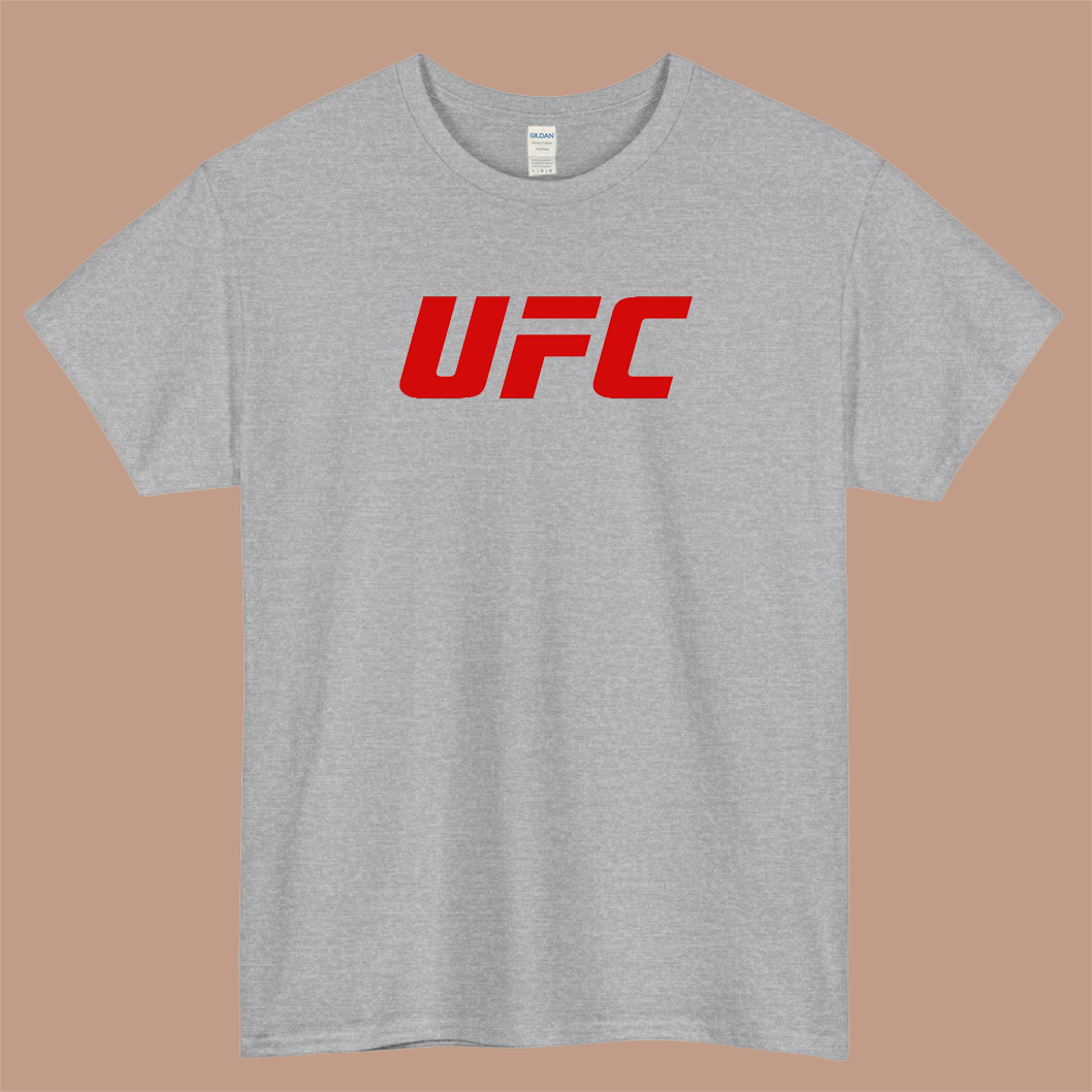 UFC Logo Mens Unisex Short Sleeve T-Shirt Size S-3XL - P