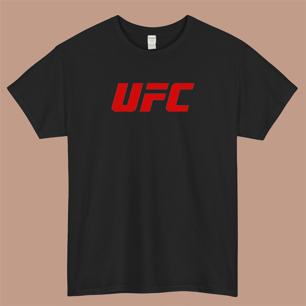 UFC Logo Mens Unisex Short Sleeve T-Shirt Size S-3XL - P