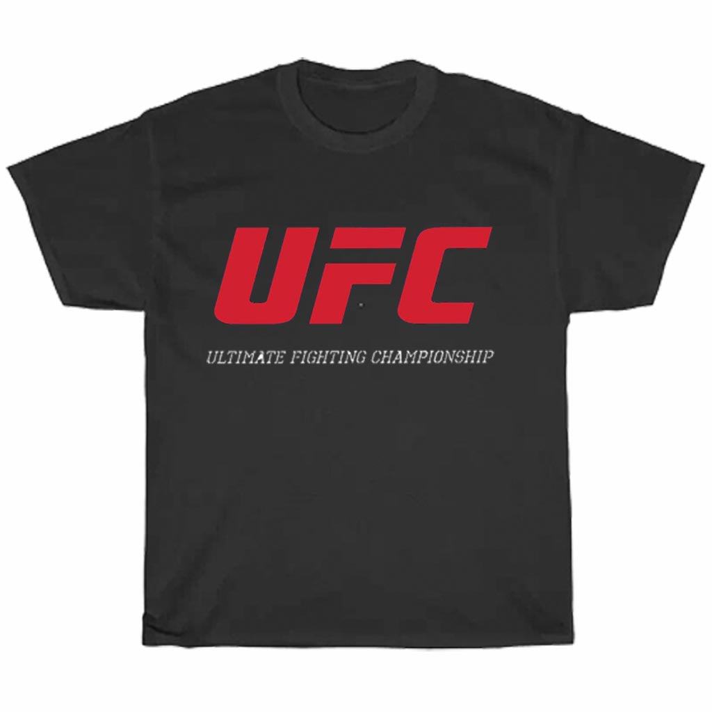 UFC Ultimate Fighting Championship Logo Men's Unisex T Shirt Size S to 3XL
