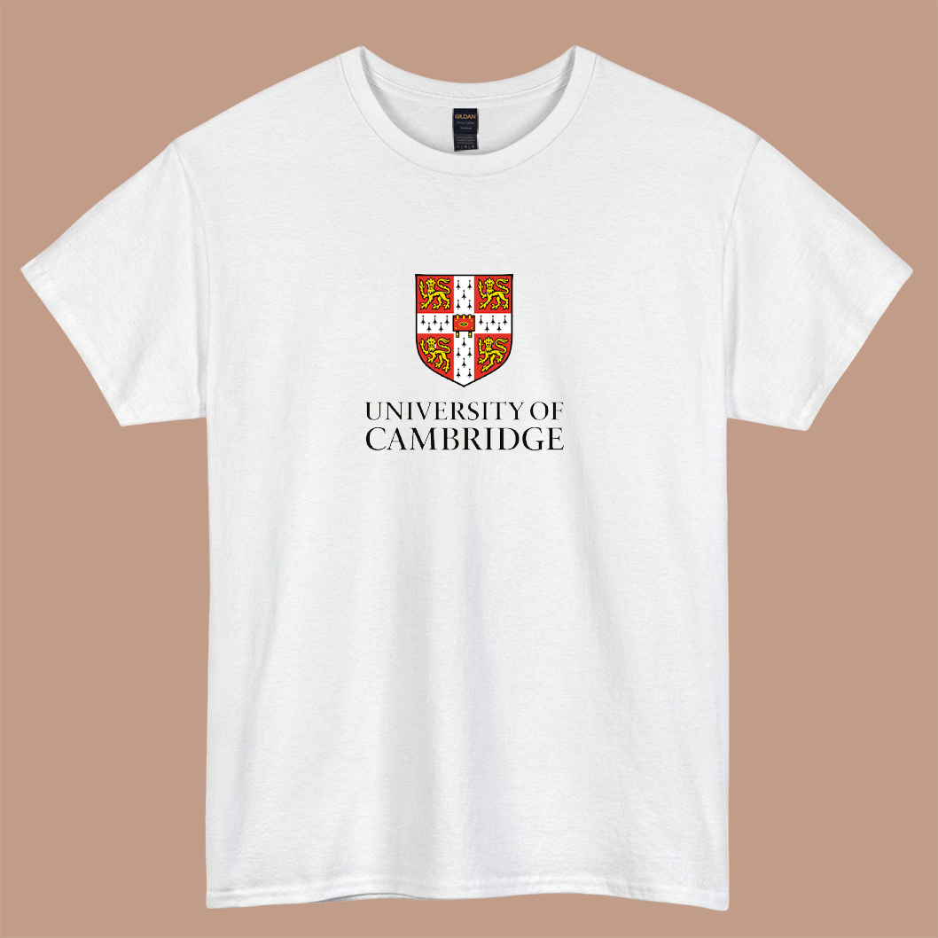 UNIVERSITY OF CAMBRIDGE LOGO short sleeve t shirt size S-3XL -P
