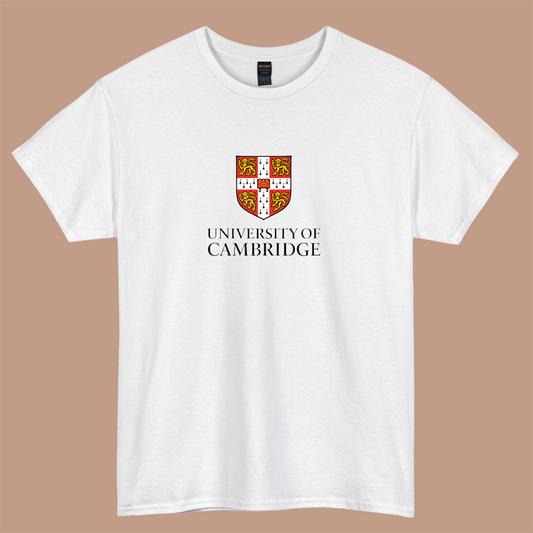 UNIVERSITY OF CAMBRIDGE LOGO short sleeve t shirt size S-3XL -P