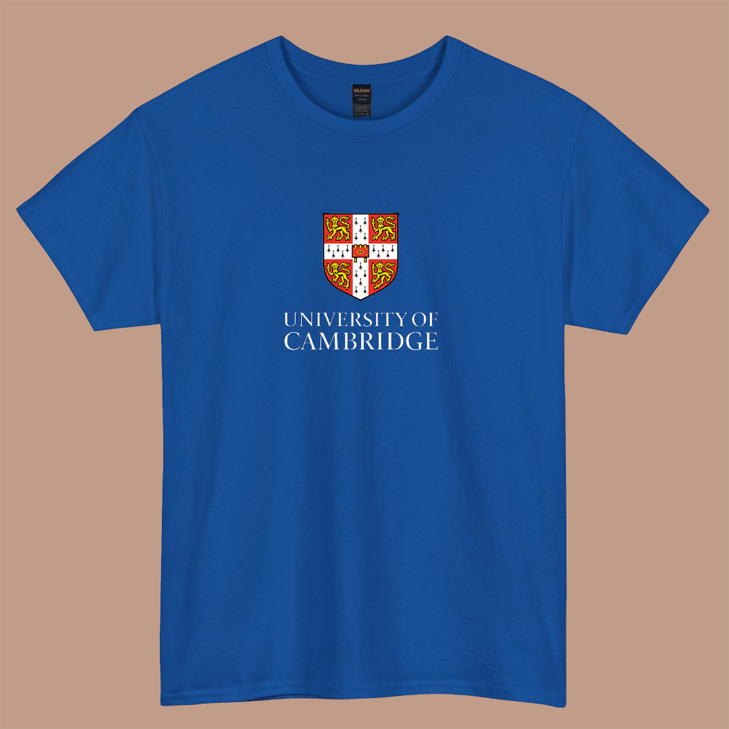 UNIVERSITY OF CAMBRIDGE LOGO 4short sleeve t shirt size S-3XL -P