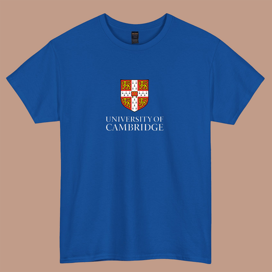 UNIVERSITY OF CAMBRIDGE LOGO 4short sleeve t shirt size S-3XL -P