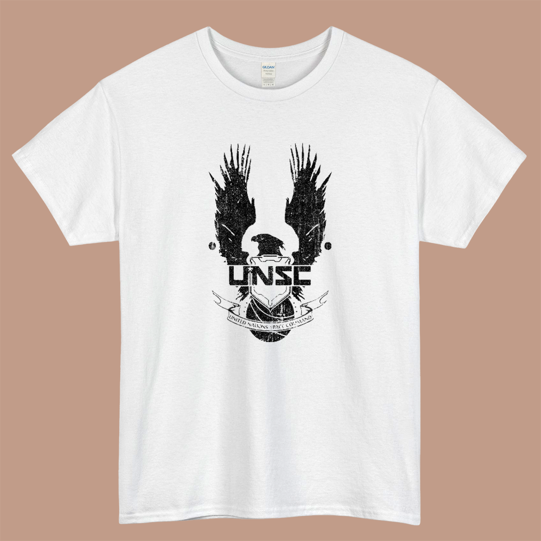 UNSC - United Nations Space Command Logo Mens Unisex Short Sleeve T-Shirt Size S-3XL - P
